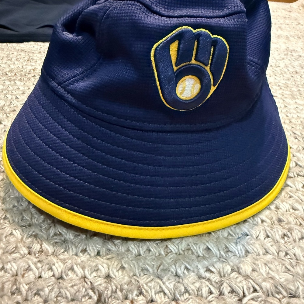 New Era Black and Yellow Bucket Hat